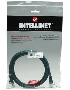 Cavo di rete Patch CCA Cat. 5e Verde UTP 1 mt 2