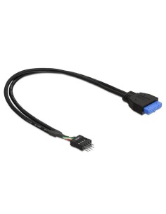 Cavo Interno USB3.2 19 pin Femmina / USB2.0 8 pin Maschio 30cm 2