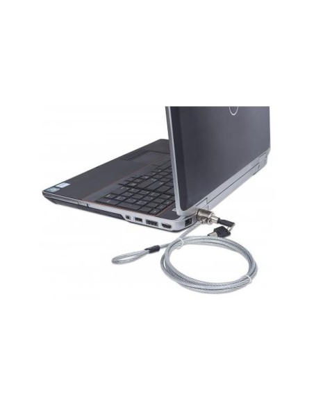 Cavo di Sicurezza in Acciaio con Lucchetto per Notebook