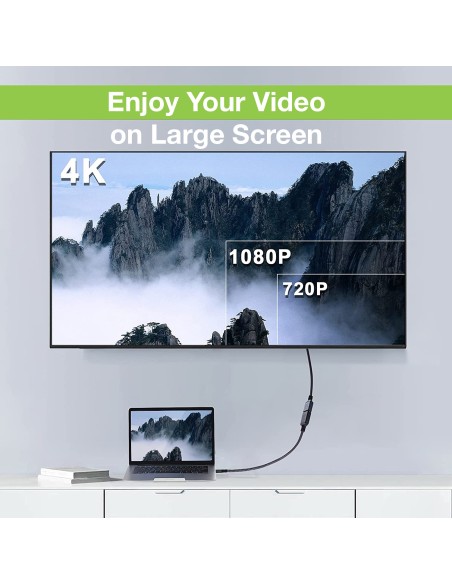 Cavo Prolunga HDMI High Speed con Ethernet 4K 60Hz M/F 7,5 m