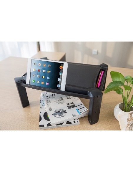 Supporto da Scrivania Monitor Notebook Laptop con Altezza Regolabile