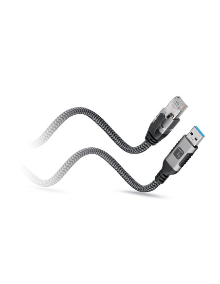 Cavo USB 3.2 Tipo A Maschio a Ethernet RJ45 Maschio 5m
