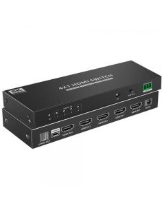 Switch 4x1 HDMI 2.1 8K 3D con SPDIF Ottico