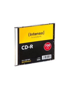 CD-R 700 MB/80 M.52X SLIM CASE 10PZ 2