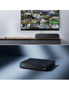 Videoregistratore NVR 4K PoE 16CH 4TB HDD con HDMI e VGA, NVS16 2