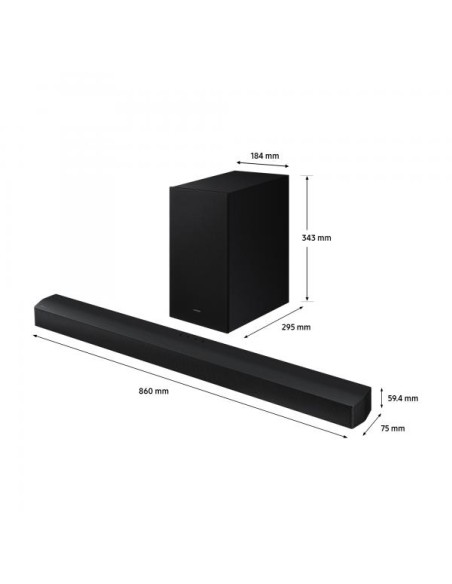 SOUNDBAR HW-B650D 3.1 CH.