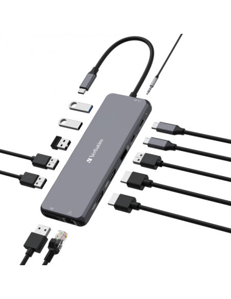 USB C MULTIP.13 IN 1 HDMI 8K PD 85W
