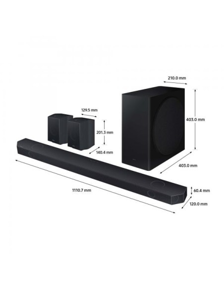 SOUNDBAR HW-Q930D 9.1.4CH