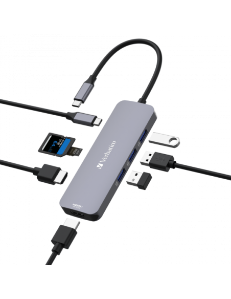 USB C HUB 8 IN 1 HDMI 8K PD 85W