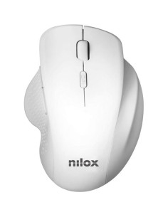 ERGONOMIC WIRELESS MOUSE NILOX WHIT 2