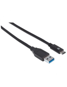 Cavo USB 3.2 Gen2 A Maschio / USB-C™ Maschio 1m Nero 2