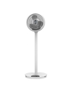 Ventilatore 9'' 2 in 1 con Piantana a 2 Altezze 12 Velocità con Telecomando Oscillazione a 720° e Timer
