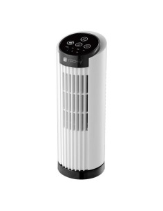 Mini Ventilatore a Torre 13'' 3 Velocità con Interruttore Touch Oscillazione 70° e Timer