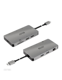 CLUB3D USB C 8-1 HUB DUAL HDMI 2