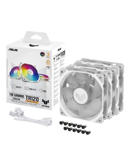 TR120 FAN ARGB REV WHITE 3IN1