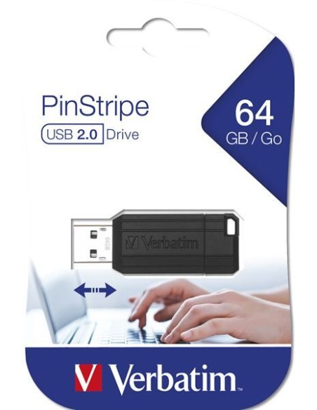 MEMORY USB 2.0 -64GB- PIN STRIPE