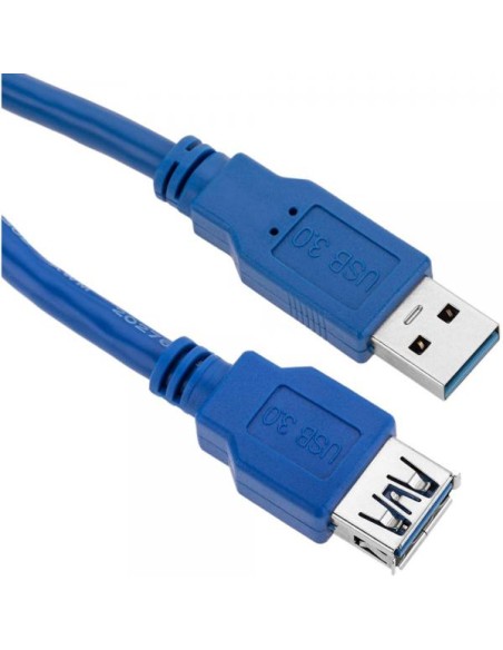 Cavo Prolunga USB 3.2 Superspeed A maschio/A femmina 0,5m Blu
