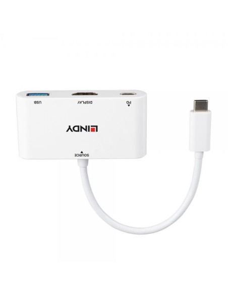 CONVERTER USB 3.1C-HDMI USBA + P.D.