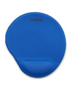 NILOX ERGONOMIC MOUSE PAD BLUE
