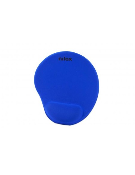 NILOX ERGONOMIC MOUSE PAD BLUE