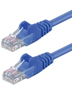 Cavo di rete Patch in CCA Cat. 6 Blu UTP 20 m