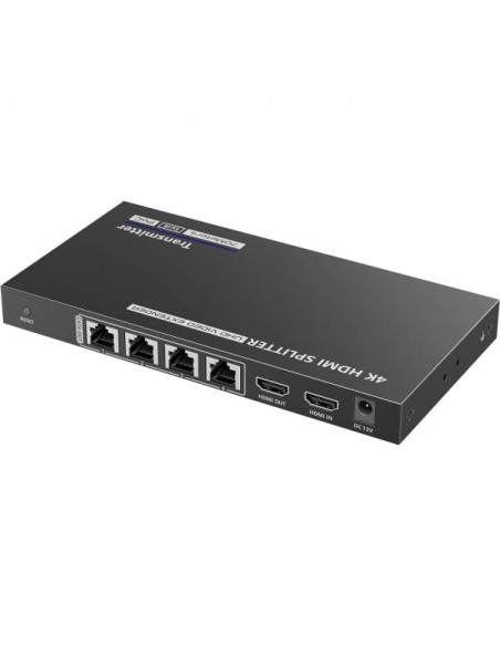 Extender Splitter HDMI 4 vie su Cavo di Rete 70 metri PoC