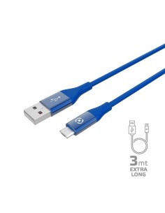 6SB-A TO MICROUSB 12W CABLE 3MT BL