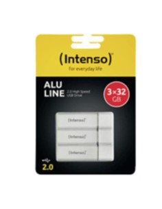 CHIAVETTA 32GB SILVER USB 2.0 3PZ.