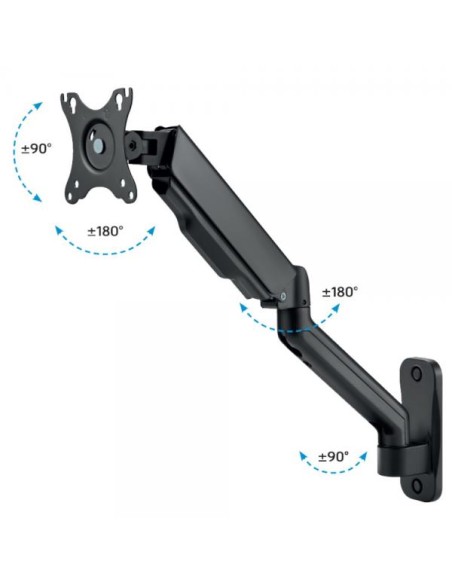 Supporto a Muro con Molla per TV 17-32'' Estensione 55,1 cm