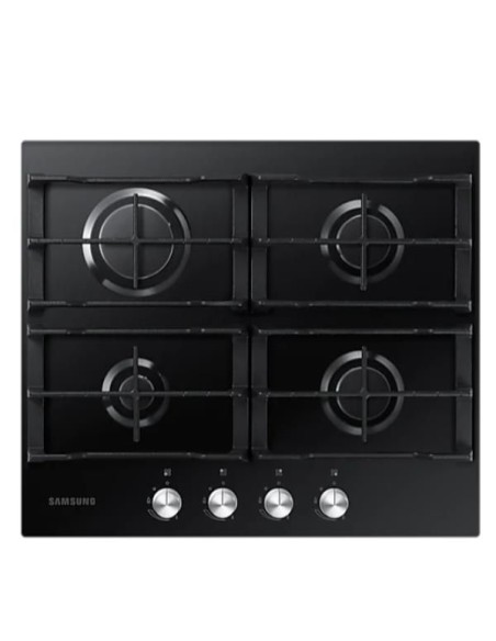 PIANO GAS 4F 60CM WOK NERO