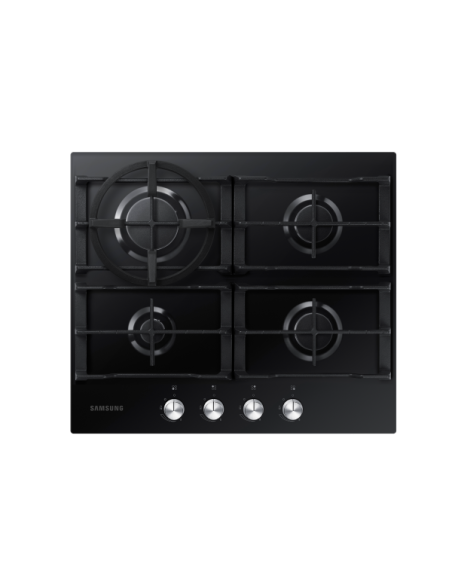 PIANO GAS 4F 60CM WOK NERO