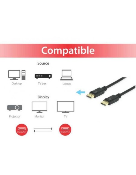 DISPLAY PORT  1.4 CABLE M/M 2 0M  B