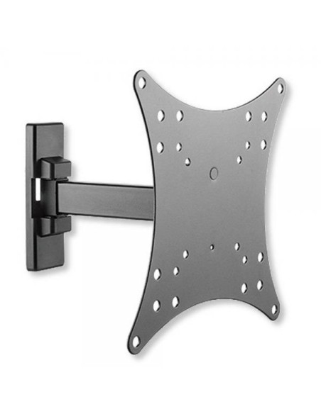 Supporto a muro per TV LED LCD 23 - 42'' inclinabile 2 snodi nero