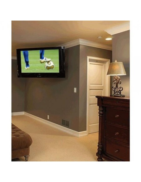 Supporto a muro per TV LED LCD 23 - 42'' inclinabile 2 snodi nero