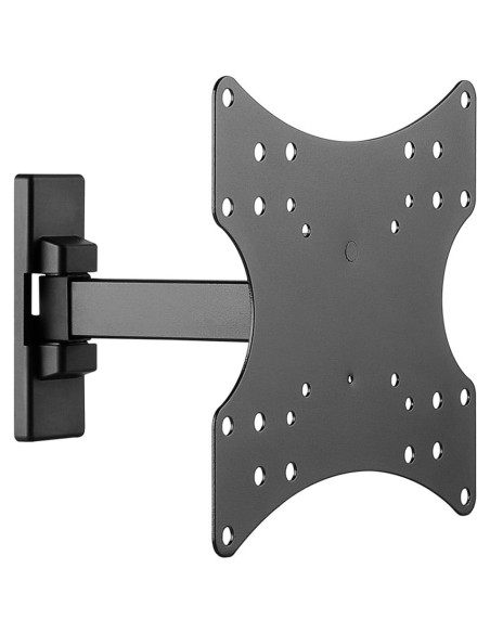 Supporto a muro per TV LED LCD 23 - 42'' inclinabile 2 snodi nero