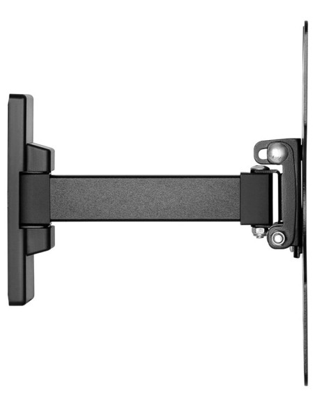 Supporto a muro per TV LED LCD 23 - 42'' inclinabile 2 snodi nero