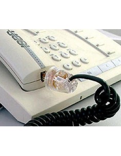 Plug Telefonico RJ11 Maschio 4 Poli 4 Contatti Antiattorcigliamento 2
