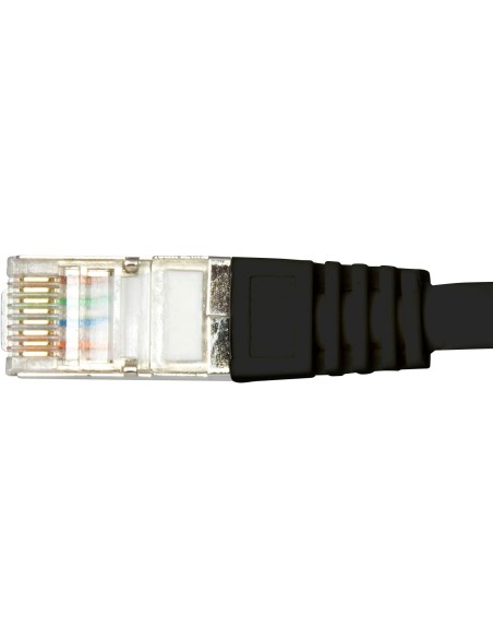 Cavo di Rete Patch in Rame Cat. 6A SFTP LSZH 5 m Nero