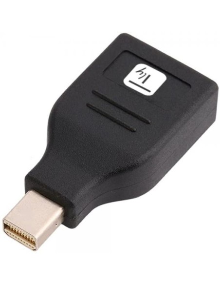 Adattatore DisplayPort F/Mini DisplayPort M (Thunderbolt) 4K Nero