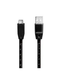 Cavo SuperSpeed USB-C™ Maschio/USB-A Maschio con Misuratore 1m Nero 2