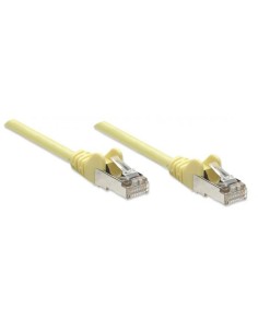 Cavo di rete Patch in Rame Schermato Cat. 5e Giallo F/UTP 10 mt 2