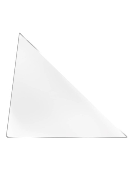 Tasche adesive triangolari Q-Connect trasparente 10x10 cm conf. da 10 - KF27034