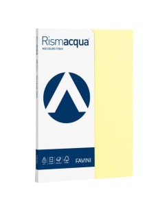 EC - Carta colorata Favini Rismaluce colori tenui 90 g/m² A4 mix 5 colori Risma da 100 fogli - A69X124