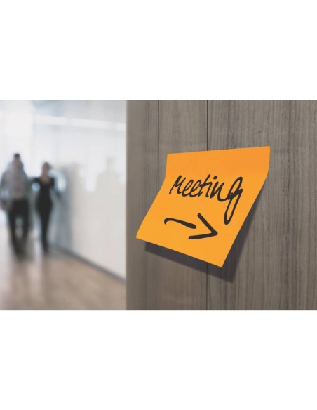 Foglietti riposizionabili Post-it® Super Sticky Meeting Notes Large assortiti conf. 4 blocchetti da 45 ff - 6845-SS EU