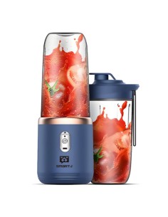 Frullatore portatile Smart-J Easyblend con doppio bicchiere blu A004471 2