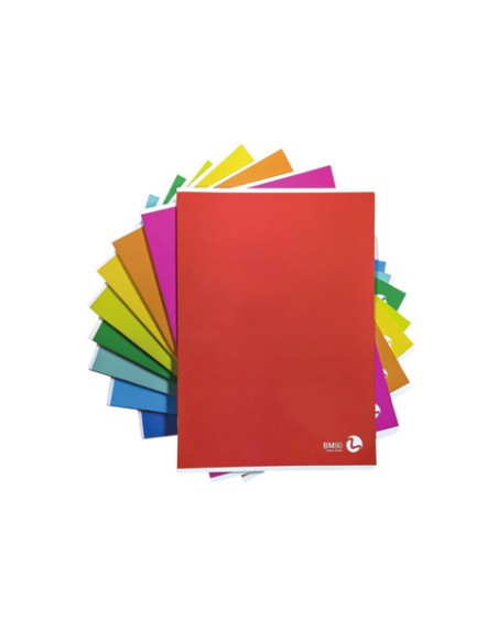 Maxi quaderni Be More Color Basic A4 80 g/m² - 20+1 ff - colori assortiti