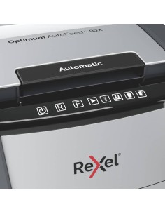 Distruggidocumenti uso moderato Optimum AutoFeed+ 90X EU Rexel - P-4 - 34 L - taglio a frammenti 4x28 mm - 2020090XEU 2