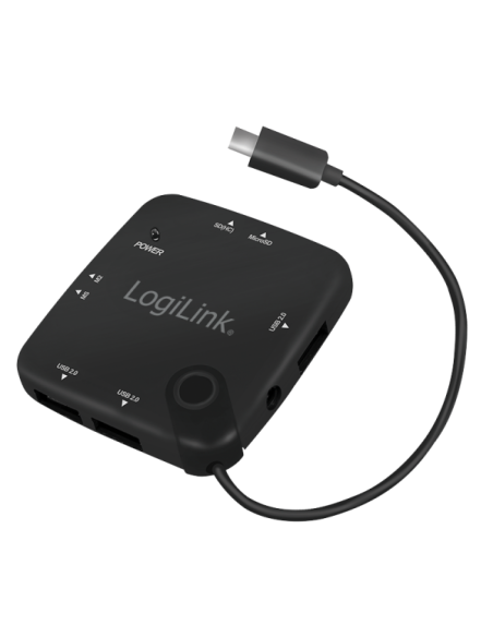 HUB Multifunzione On-The-Go Micro-USB e Lettore di Schede