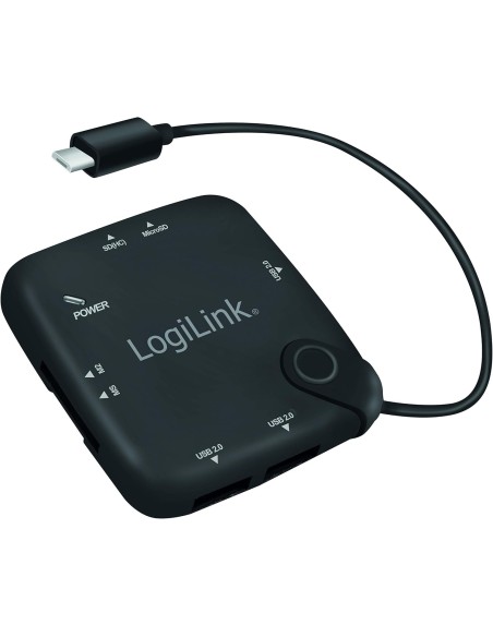 HUB Multifunzione On-The-Go Micro-USB e Lettore di Schede
