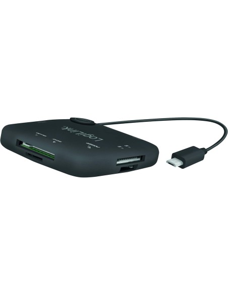 HUB Multifunzione On-The-Go Micro-USB e Lettore di Schede